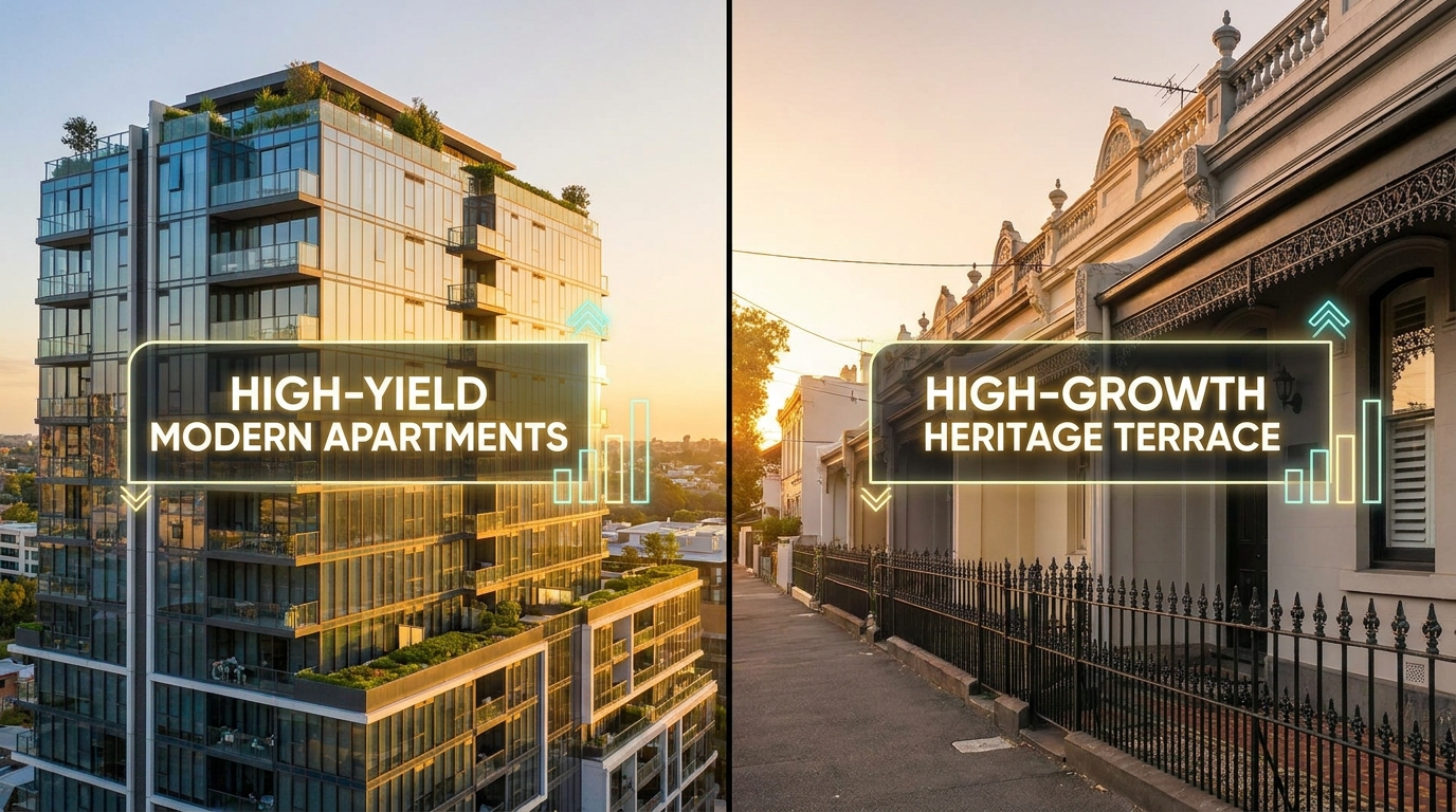 Property investment yield analytics